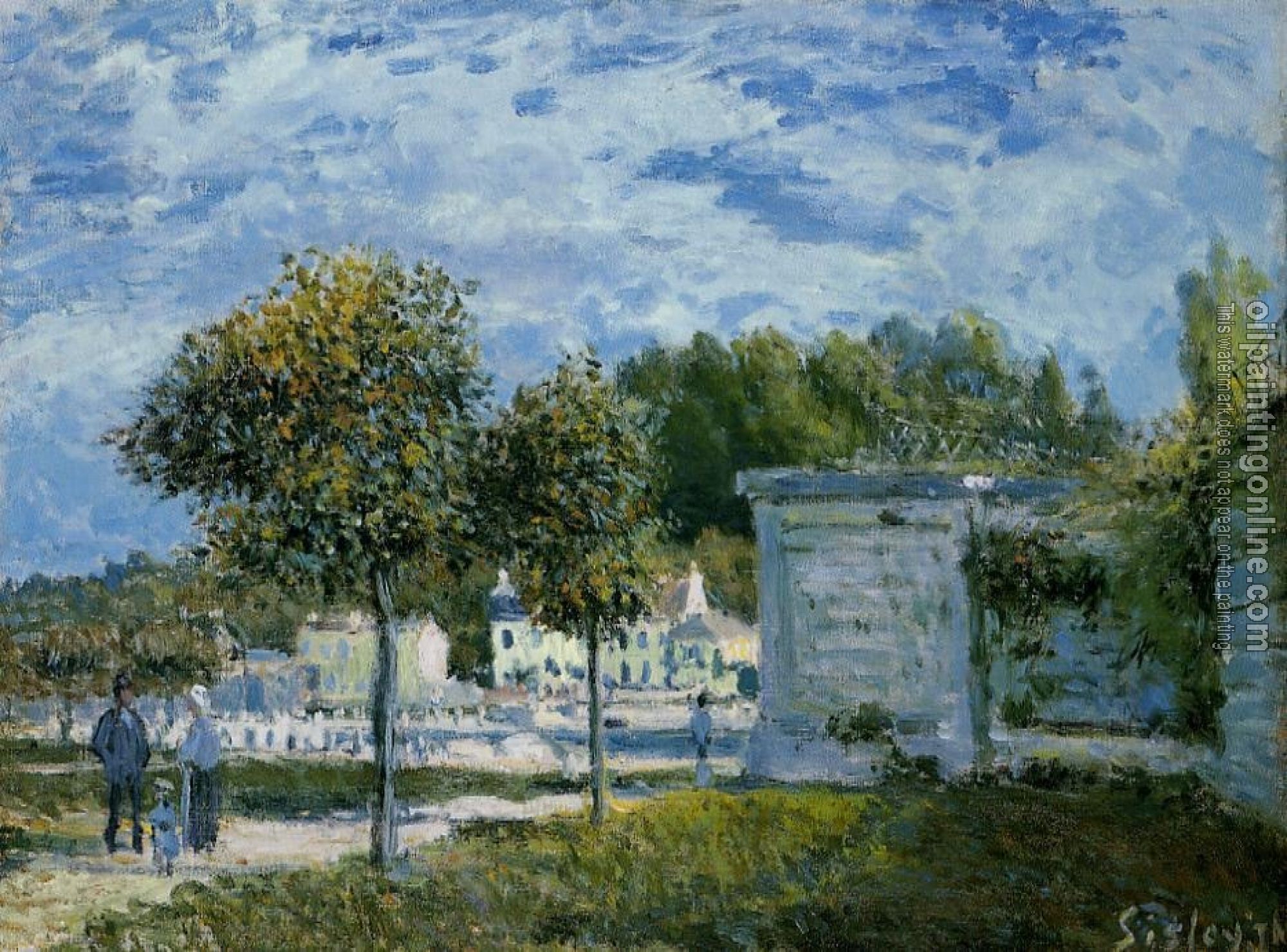 Sisley, Alfred - The Watering Place at Marly